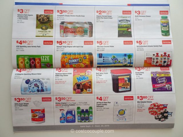 Costco September 2019 Coupon Book 09/04/19 to 09/29/19