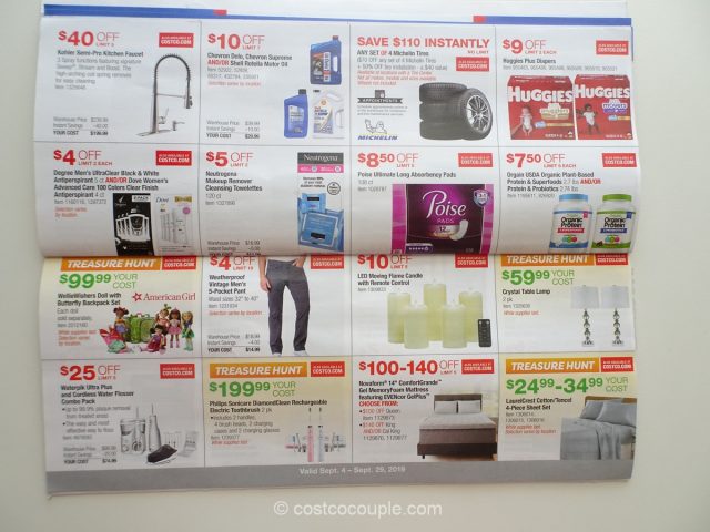 Costco September 2019 Coupon Book 09/04/19 to 09/29/19