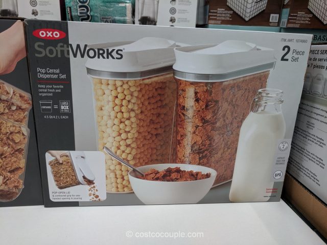 Costco Buys - @oxo 2-piece POP cereal dispenser set is so