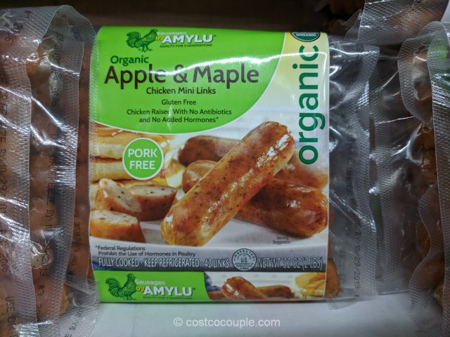 Amy Lu Organic Apple Maple Breakfast Links Costco 