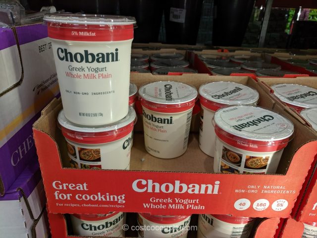 Chobani Plain Greek Yogurt Costco