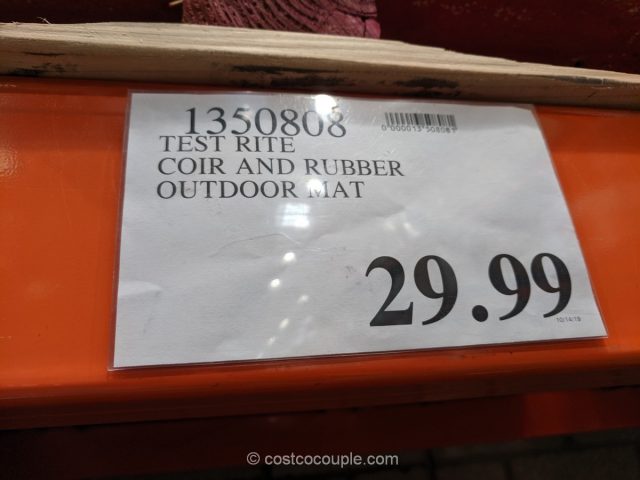 Coir and Rubber Door Mat Costco 