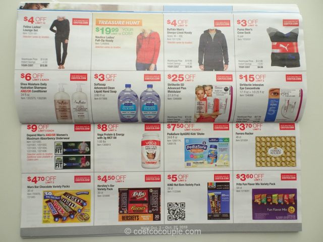 Costco October 2019 Coupon Book 10/02/19 to 10/27/19