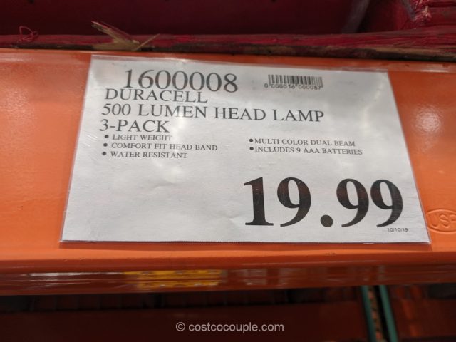 Duracell LED Headlamps Costco 