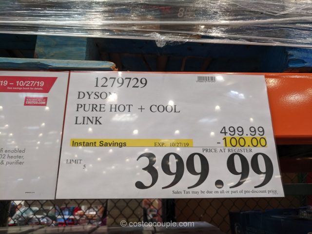Dyson Pure Hot + Cool Costco 