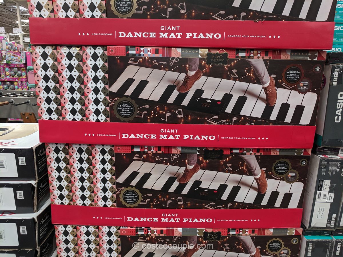 FAO Schwarz 1324410 Giant Dance Mat Piano 5 Built-in Songs for Ages 3 Pre1 for sale online 