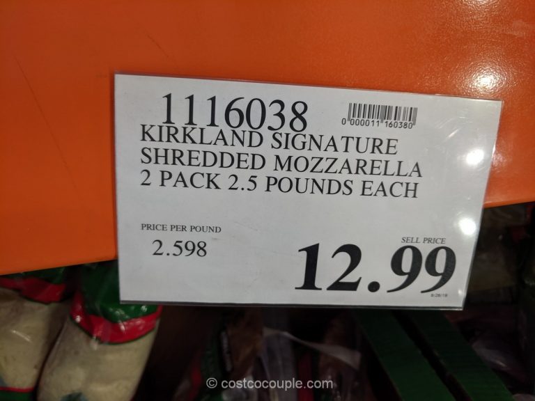 Kirkland Signature Shredded Mozzarella