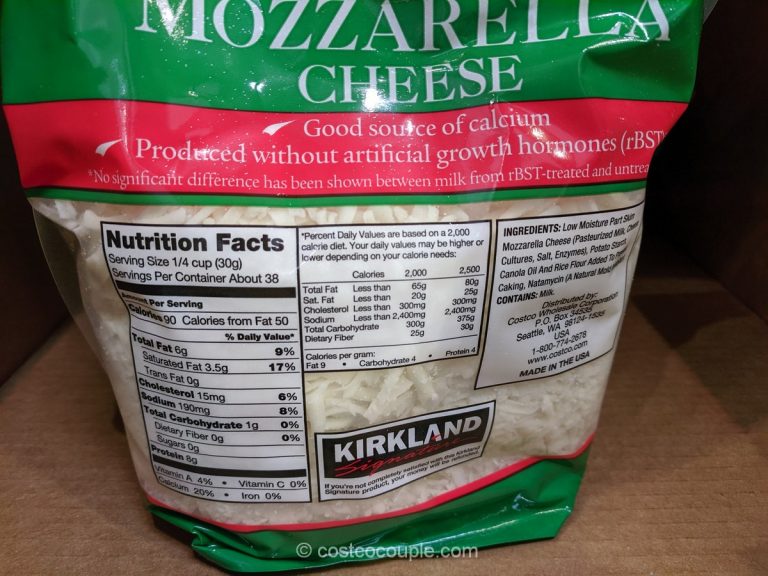 Kirkland Signature Shredded Mozzarella