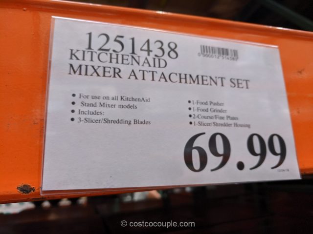 KitchenAid Mixer Attachment Set Costco
