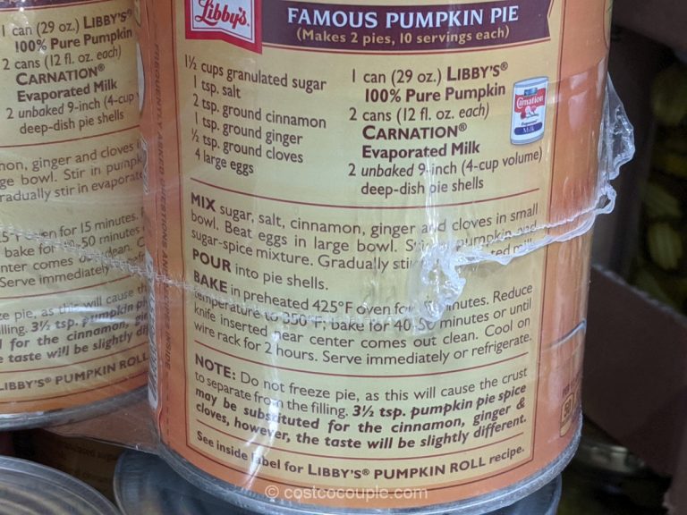 Libby’s Canned Pumpkin