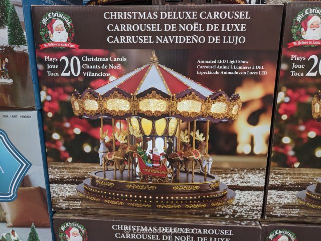 CHRISTMAS "DELUXE HOLIDAY CAROUSEL"  NEW MR 