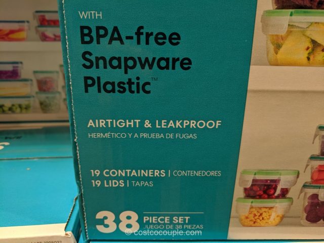 Snapware 38-Piece Plastic Storage Set Costco 