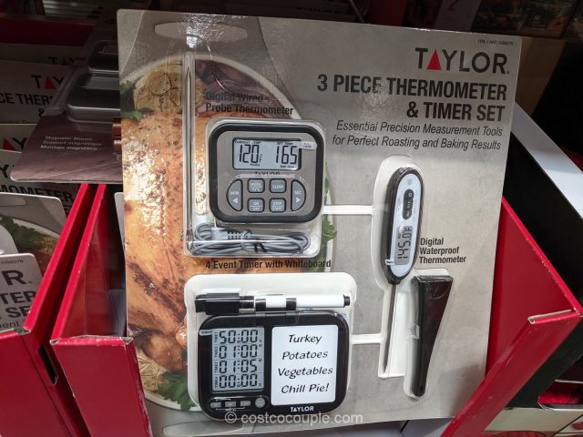Taylor 3-Piece Thermometer and Timer Set Costco 