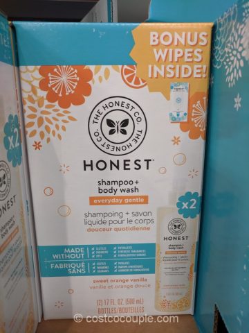The Honest Company Shampoo and Body Wash Costco