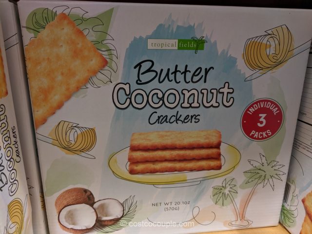 Tropical Fields Butter Coconut Crackers Costco 