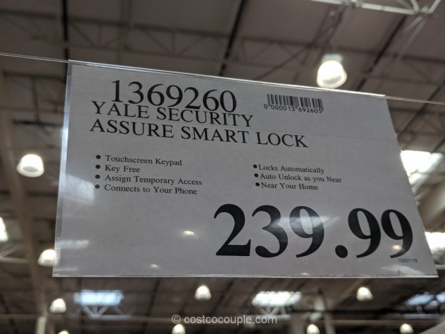 Yale Security Assure Smart Lock Costco 