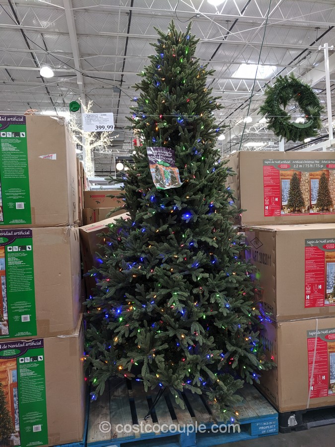 Pre-Lit LED EZ Connect Dual Color Christmas Tree Costco 9ft 1455658 for sale online 