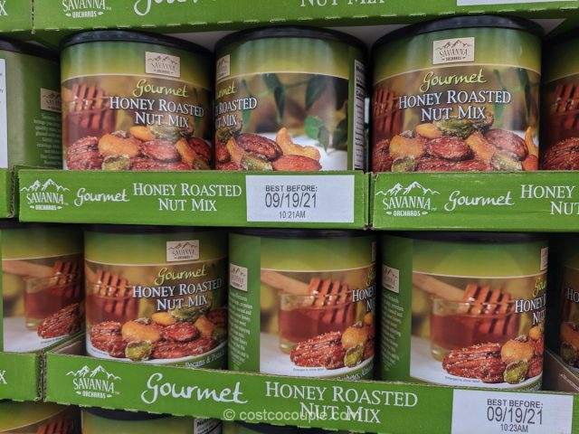 Savanna Orchards Gourmet Honey Roasted Nut Mix Costco 