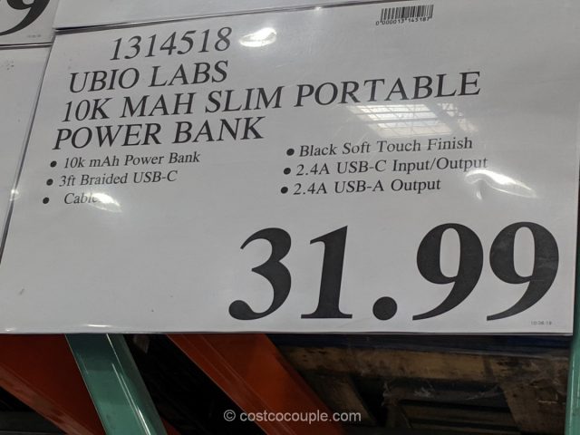 Ubio Labs Portable Charger Kit Costco