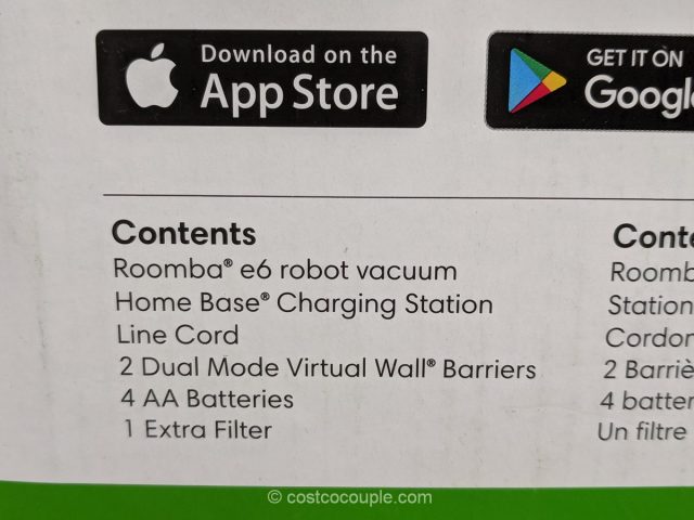 iRobot Roomba e6 Vacuum Costco 