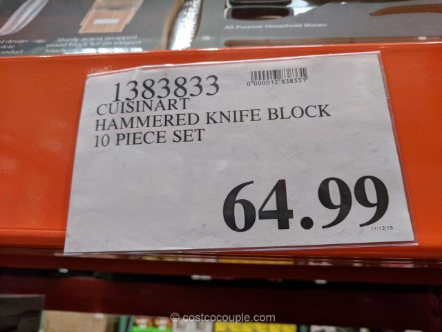 Cuisinart Hammered Knife Block Costco 