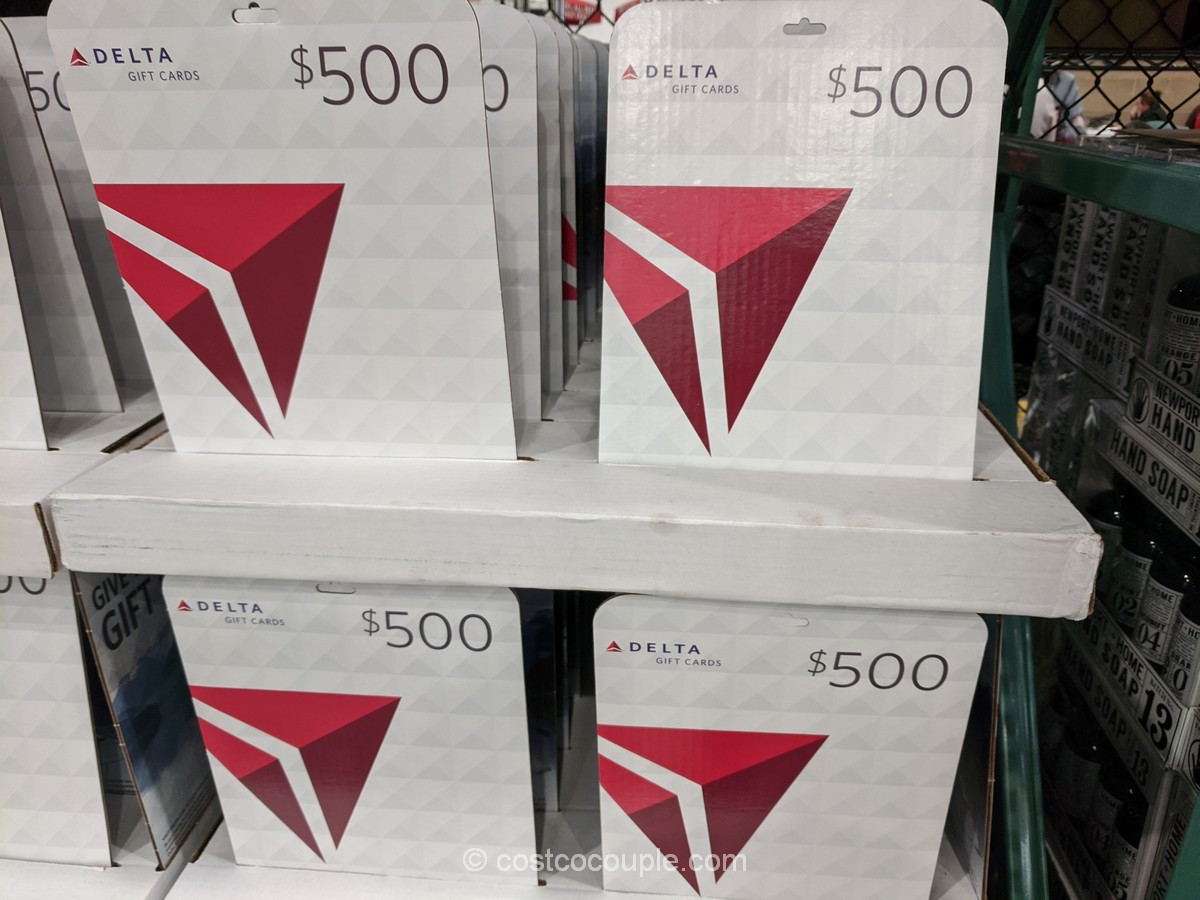 Delta Airlines 500 Gift Card