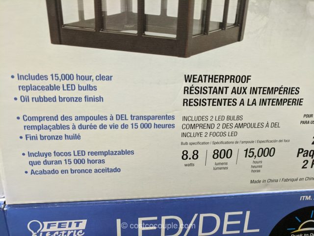 Feit Electric LED Outdoor Lantern Costco