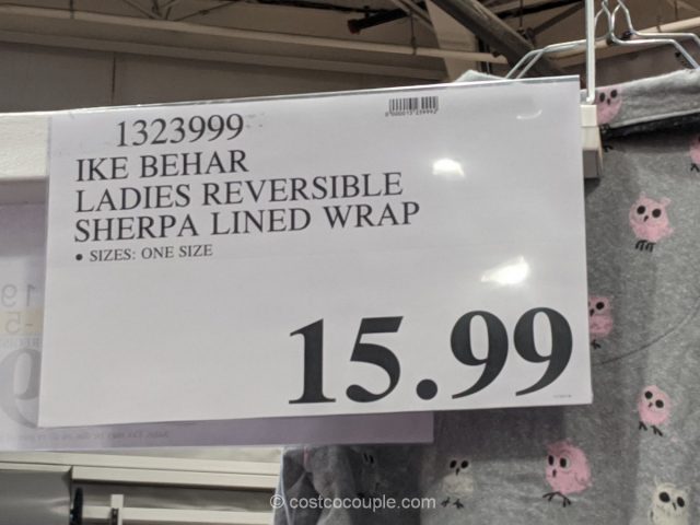 Ike Behar Ladies Reversible Lined Wrap Costco 