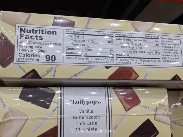 See's Candies Assorted Lollypops Costco 