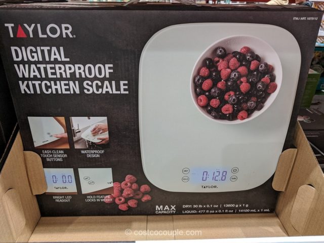 Taylor Digital Waterproof Kitchen Scale Costco 