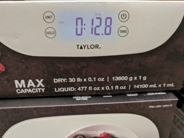 Taylor Digital Waterproof Kitchen Scale Costco 