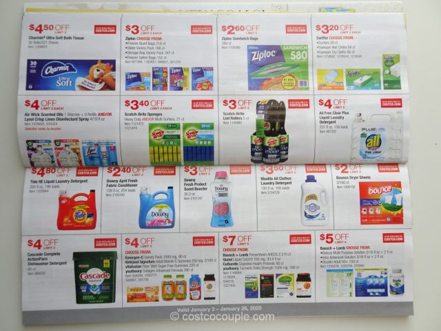 Costco January 2020 Coupon Book 01/02/20 to 01/26/20