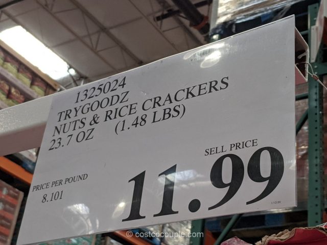 TryGoodz Nuts and Rice Crackers Costco 