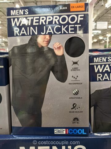 32 Degrees Men's Rain Jacket Costco 