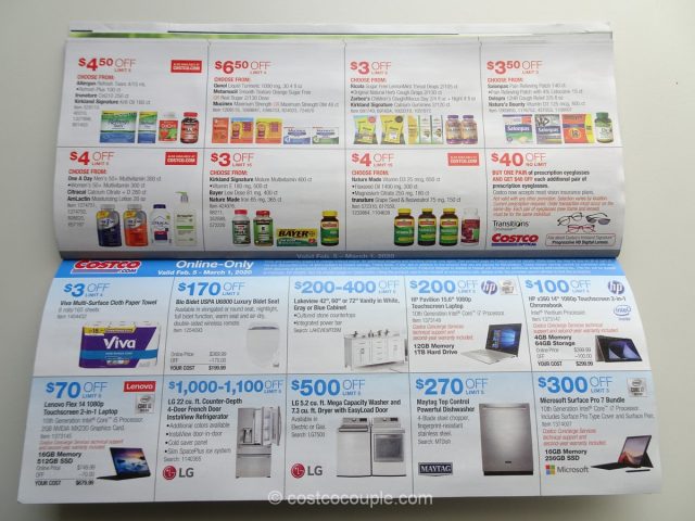 Costco February 2020 Coupon Book 02/05/20 to 03/01/20