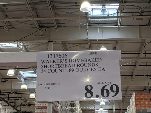 Walkers Home-Baked Shortbread Rounds Costco
