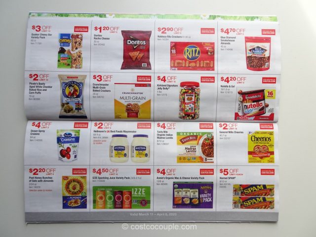 Costco March 2020 Coupon Book 03/11/20 to 04/05/20