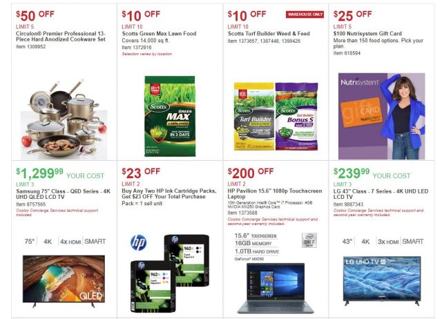 Costco April 2020 Coupon Book 04/15/20 to 05/10/20