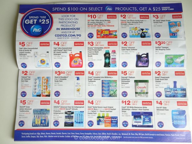Costco September 2020 Coupon Book 09/02/20 to 09/27/20