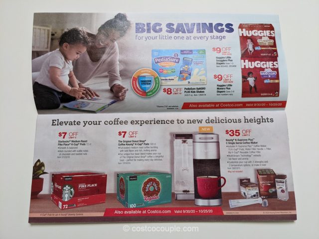 Costco October 2020 Coupon Book 09/30/20 to 10/25/20