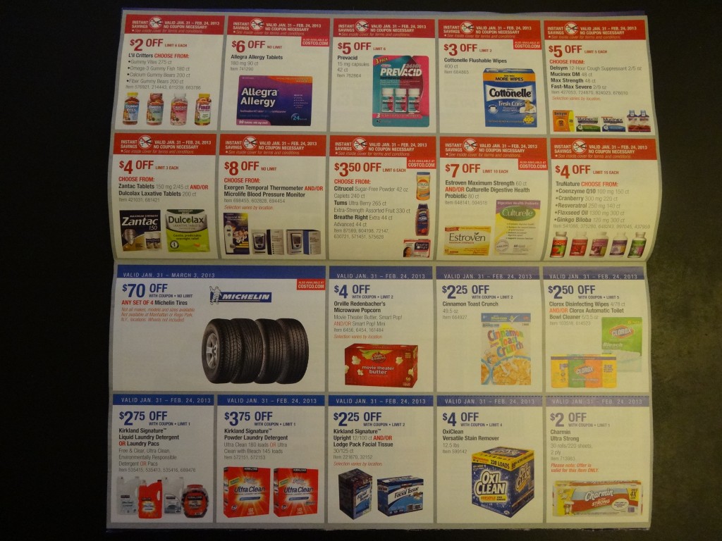 Costco February Coupon Book 01/31 to 02/24/2013
