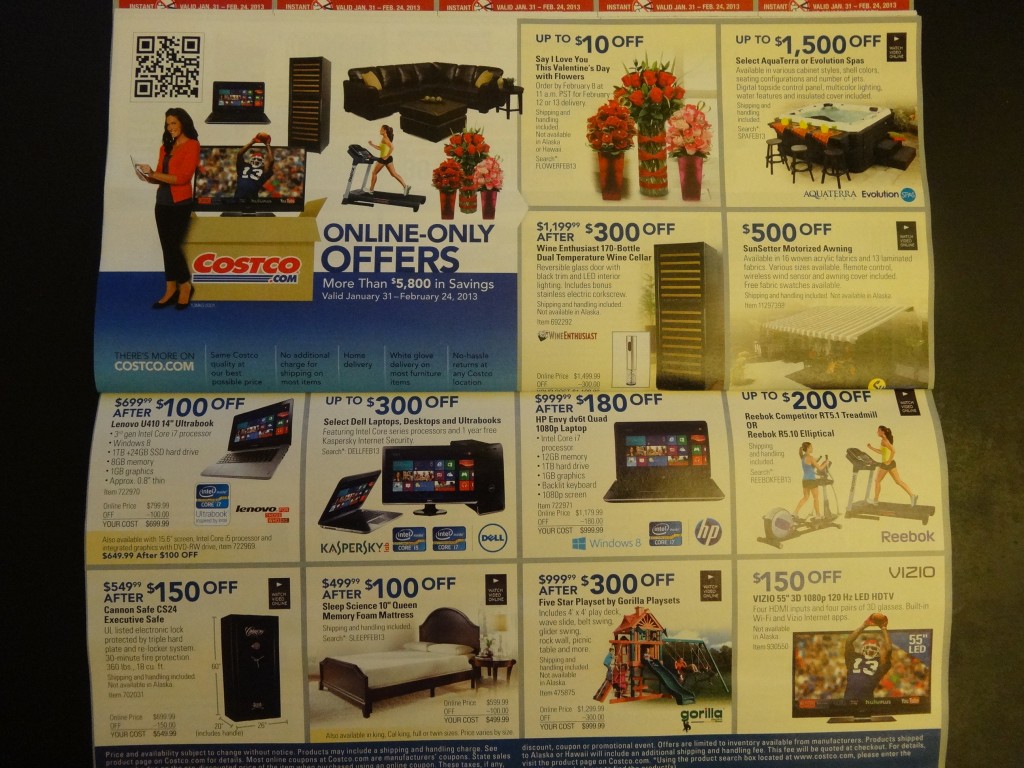 Costco February Coupon Book 01/31 to 02/24/2013