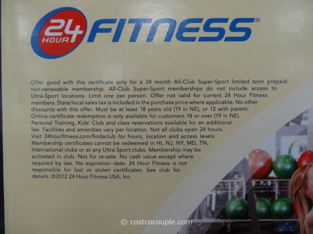 24 Hour Fitness Super Sport Membership