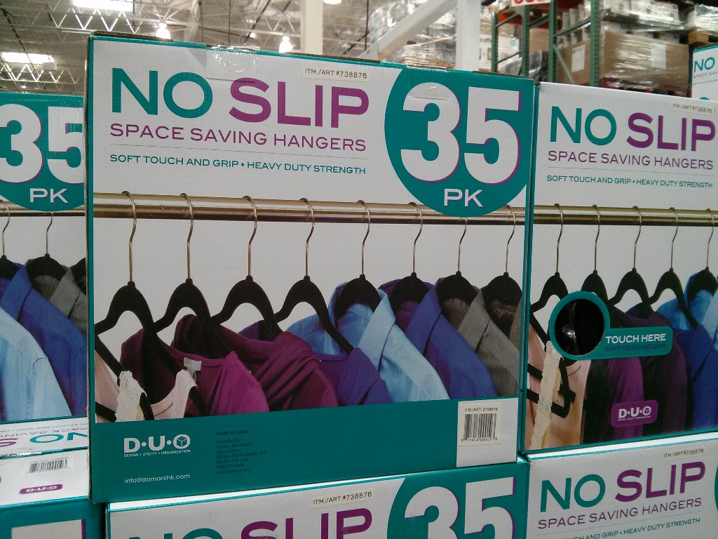Duo No Slip Hangers Costco