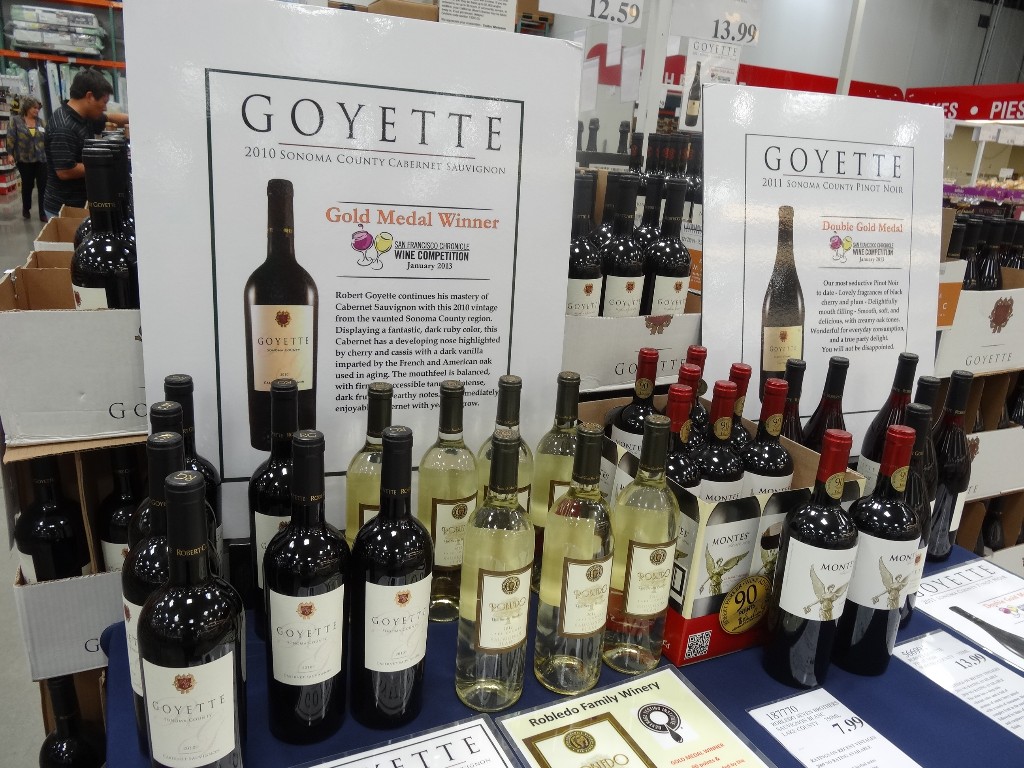 Goyette and Robledo Wine Costco