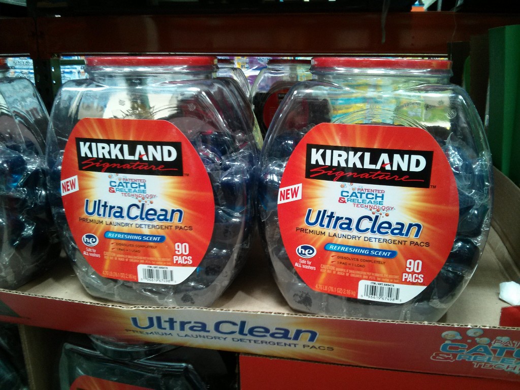 Kirkland Signature Laundry Detergent Pacs Costco