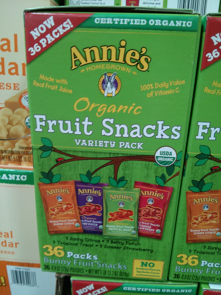 Annies Organic Fruit Snacks Costco