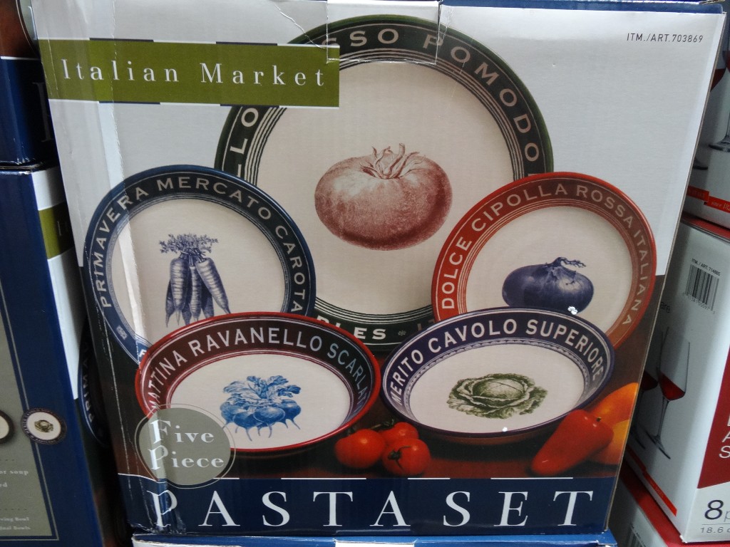 Certified 5 Piece Pasta Set Costco