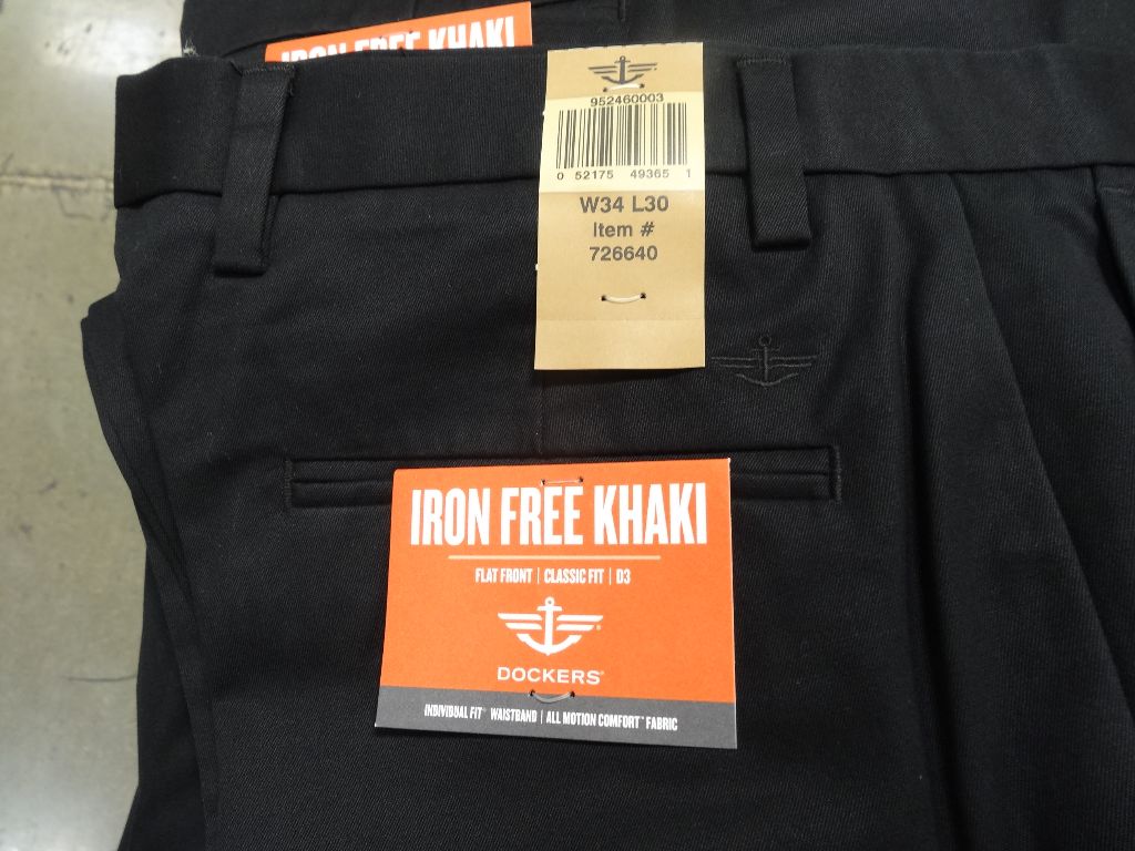 Dockers Iron Free Khaki Pant Costco