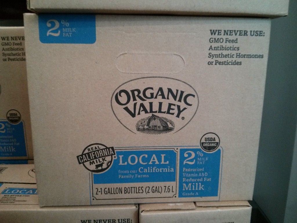 Organic Valley Milk Costco